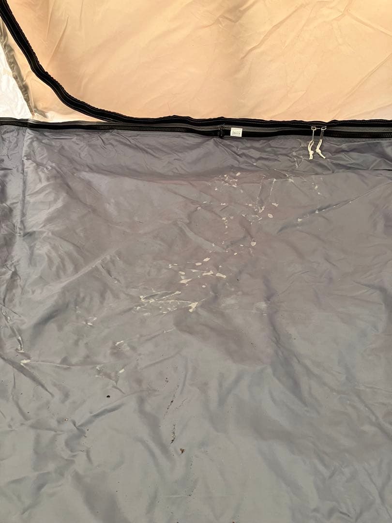 廃番品 DOD タケノコテントミニ 純正グランドシート付き 3回使用 中古