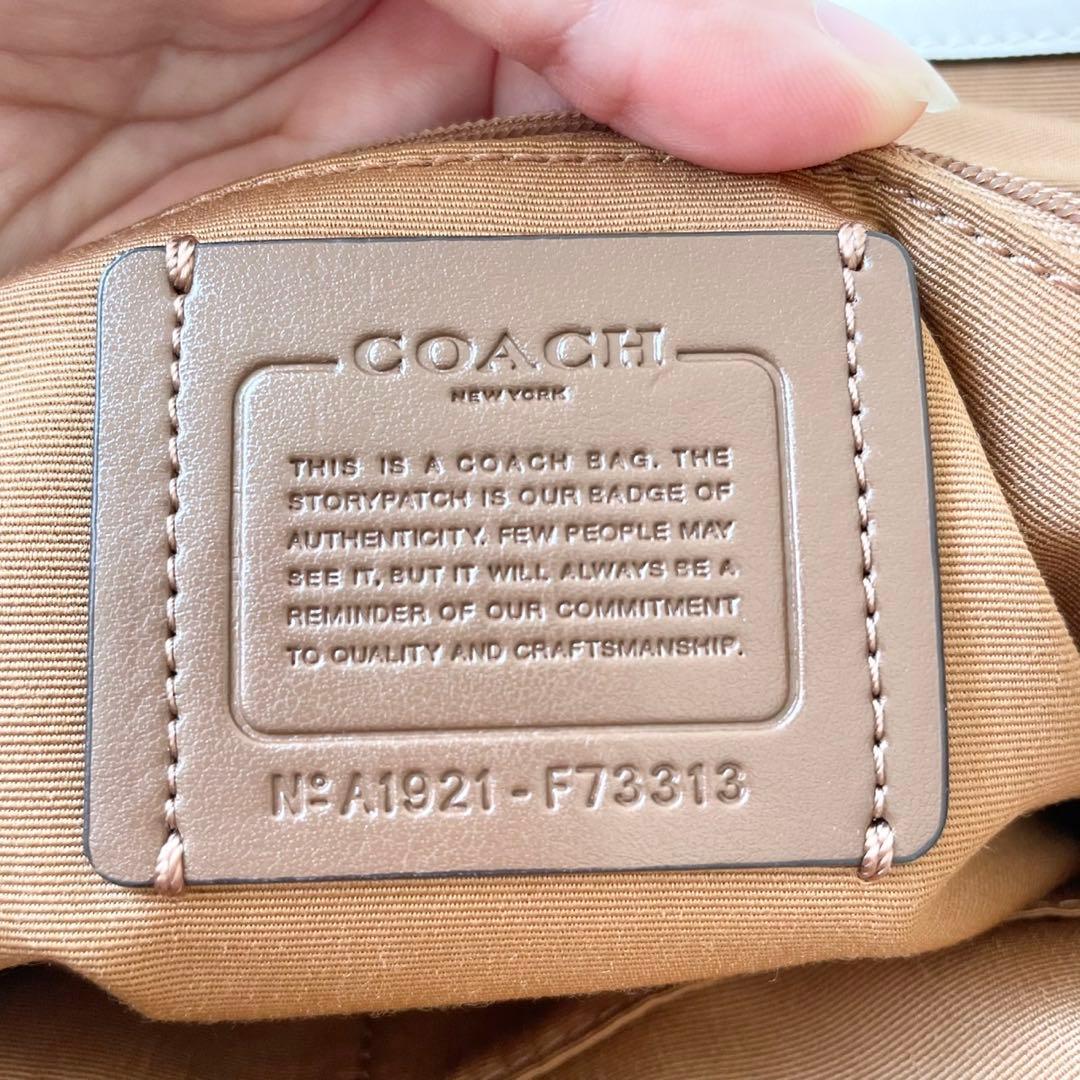 【新品】COACH リュックサック アウトライン シグネチャー エル