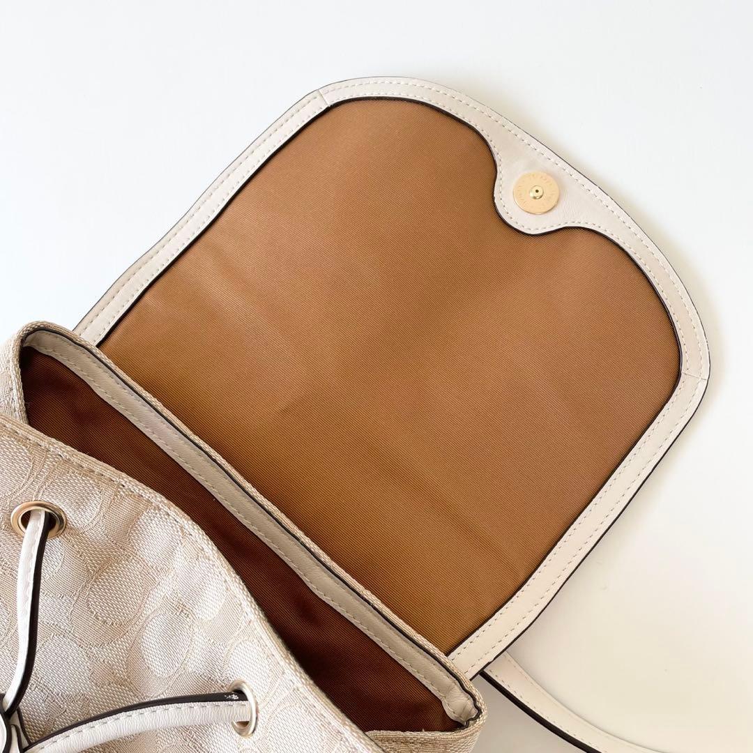 【新品】COACH リュックサック アウトライン シグネチャー エル