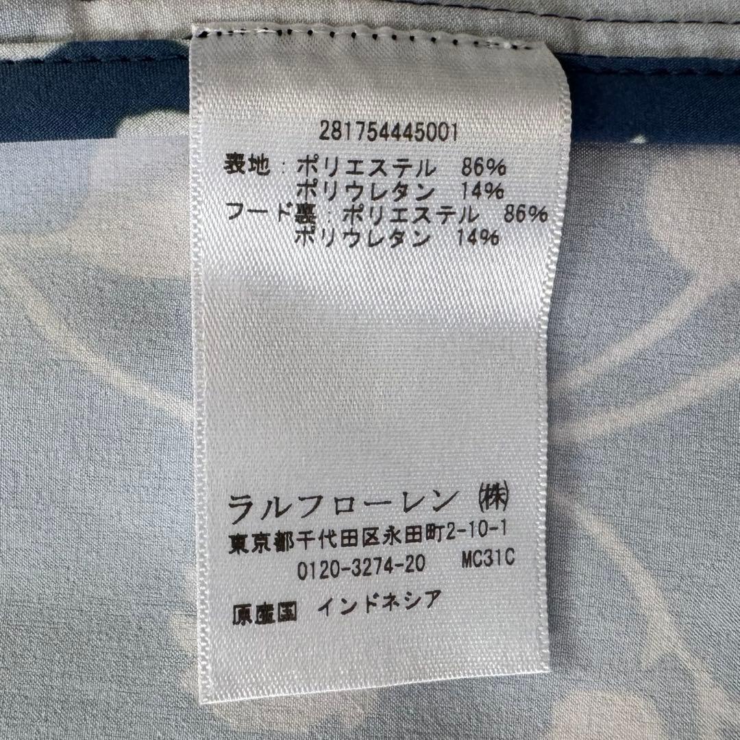 希少POLO RALPH LAUREN GOLF 撥水性フローラル ジャケット