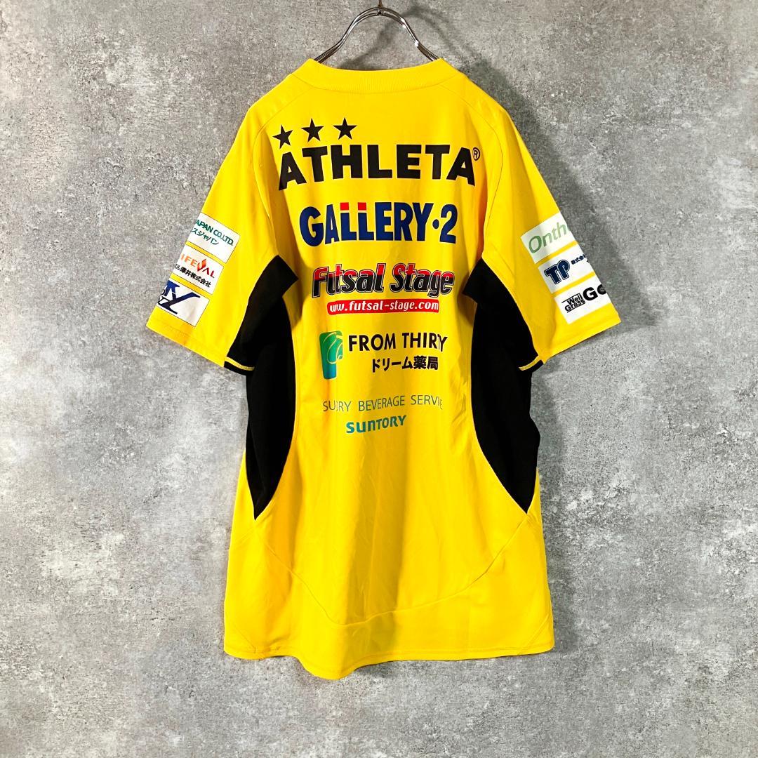 ATHLETA ユニフォーム ペスカドーラ町田 サッカー ロゴプリント Fリーグ