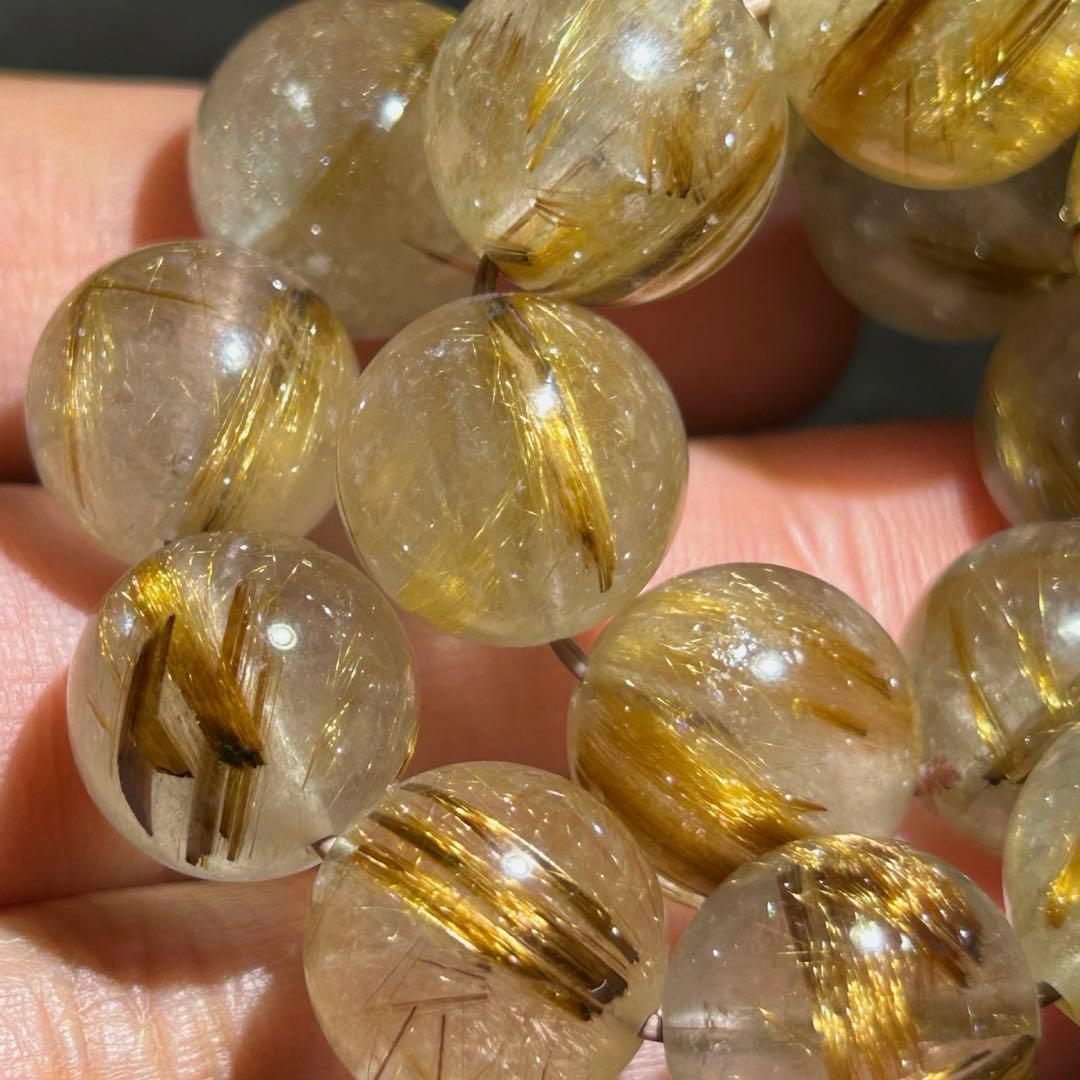 ☆ta様！キャッツアイ　タイガー タイチン　ルチル ブレス！福徳大黒秘宝②大粒