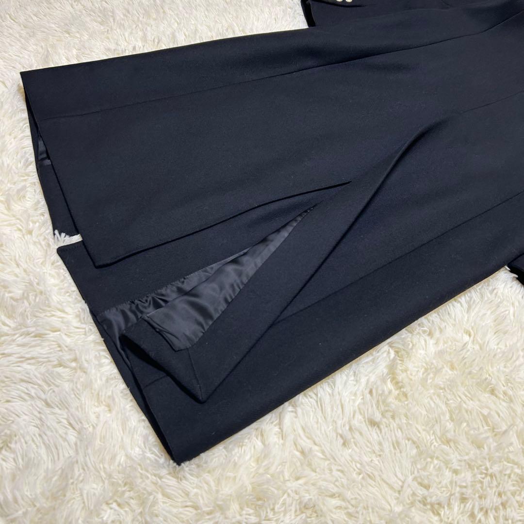 ZARA マンテコロングチェスターコート シルバー釦 マキシ丈 女優コート　XL