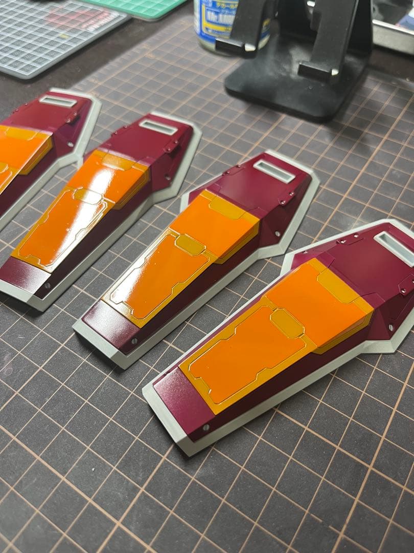 MGフルアーマーガンダムVer.Ka サンダーボルト　ミキシング 全塗装 完成品