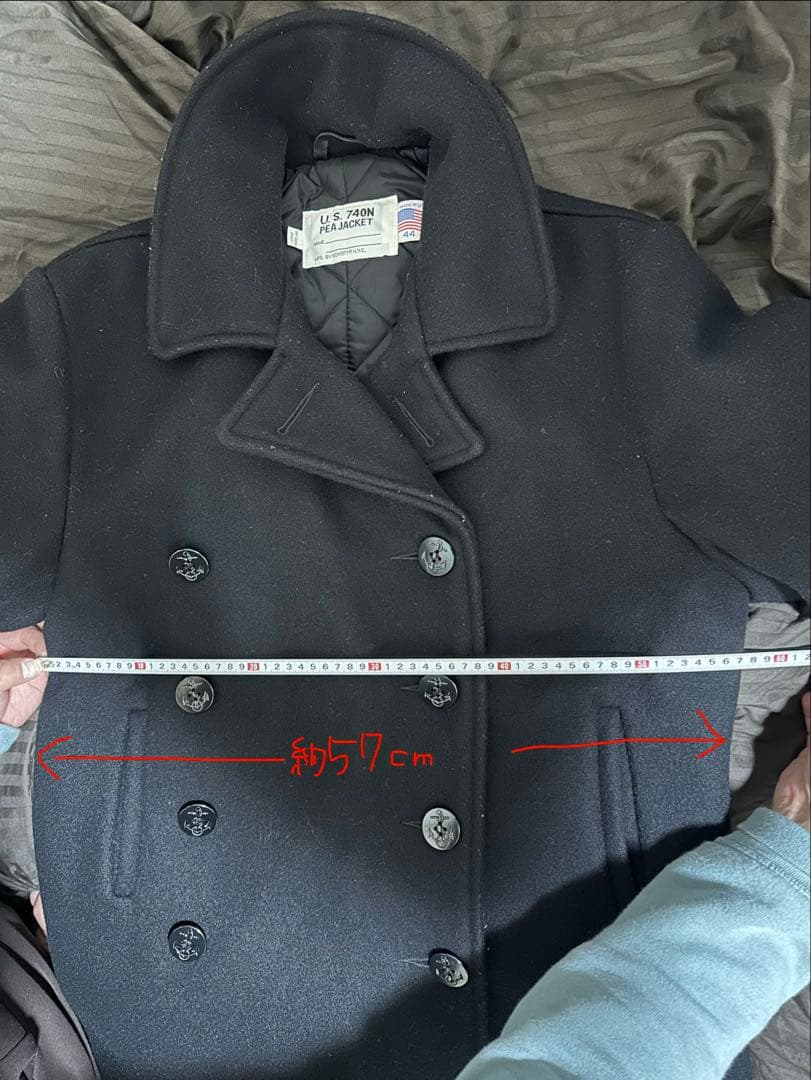 SCHOTT U.S. 740N PEAJACKET サイズ44