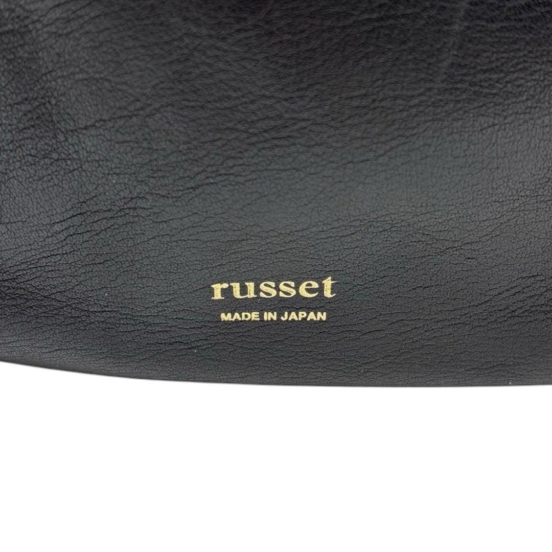 近年モデル◎ 美品◎ ラシット レザー リュックサック A4可 ブラック