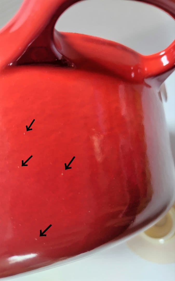 ル・クルーゼ　シグニチャー・ココットロンド18cm チェリーレッド　新品・未使用