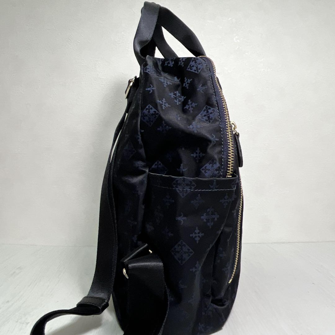 【美品】russet バックパック 2way ネイビー