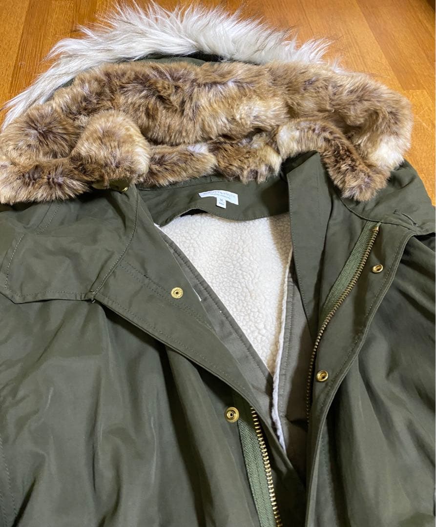 ユナイテッドアローズBEAUTY＆YOUTH ボアライナー付きモッズコート　美品