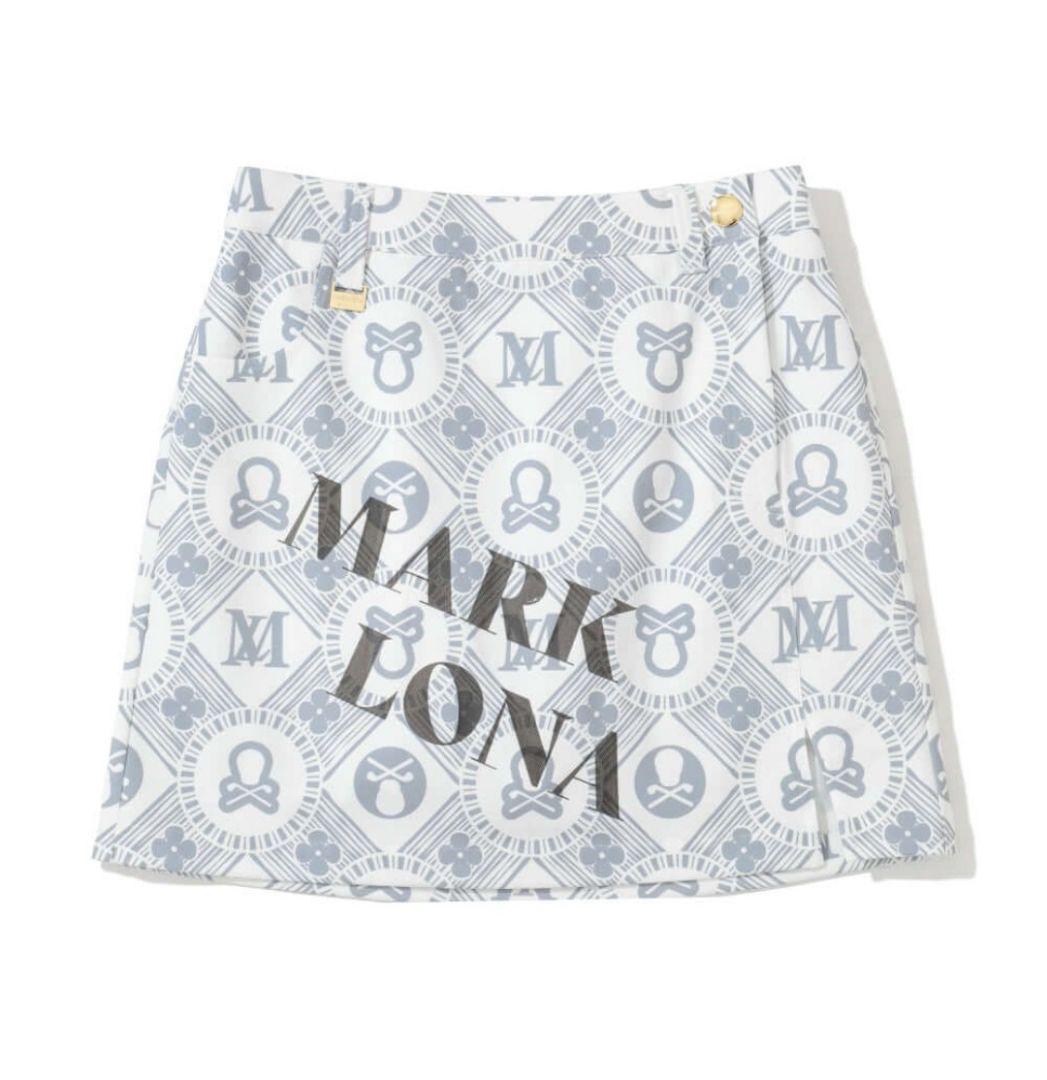 美品✦マークアンドロナ✦2025春夏新作✦Aura Monogram総柄スカート