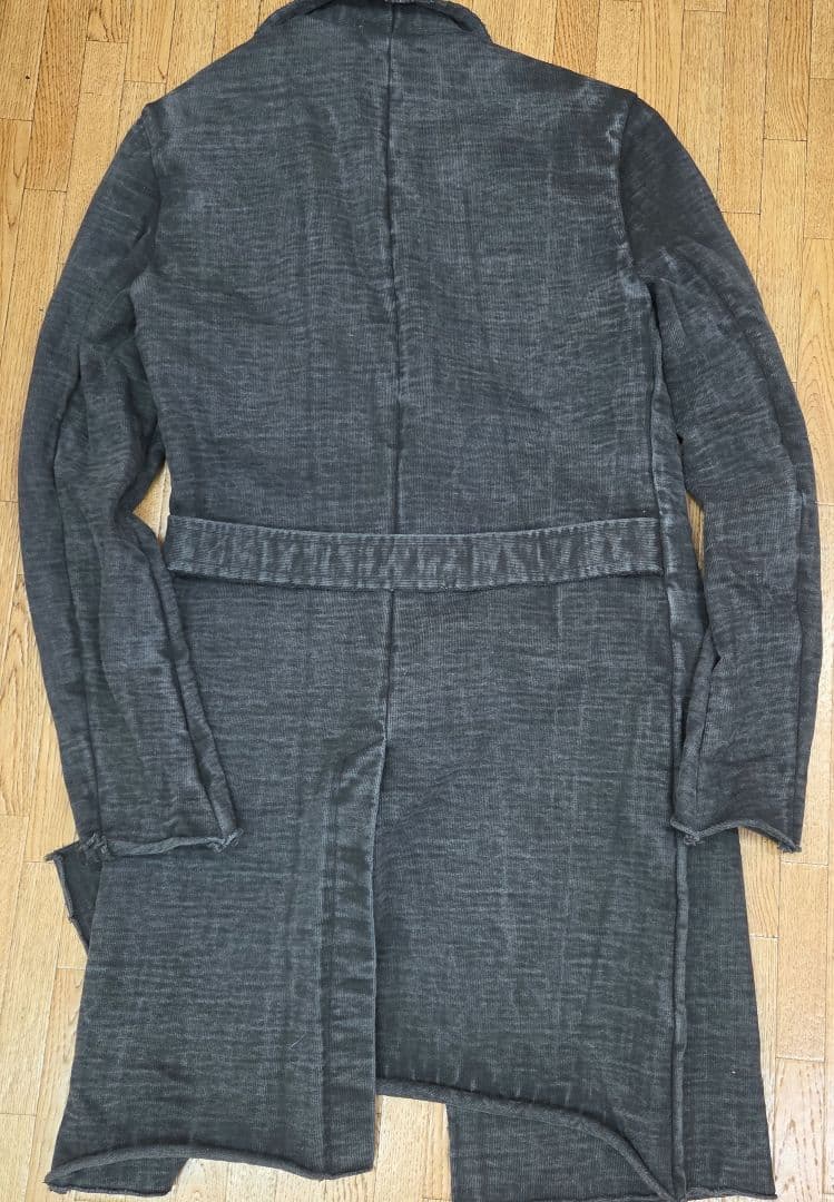 美品希少品wjk　チェスターコート　厚手100%綿