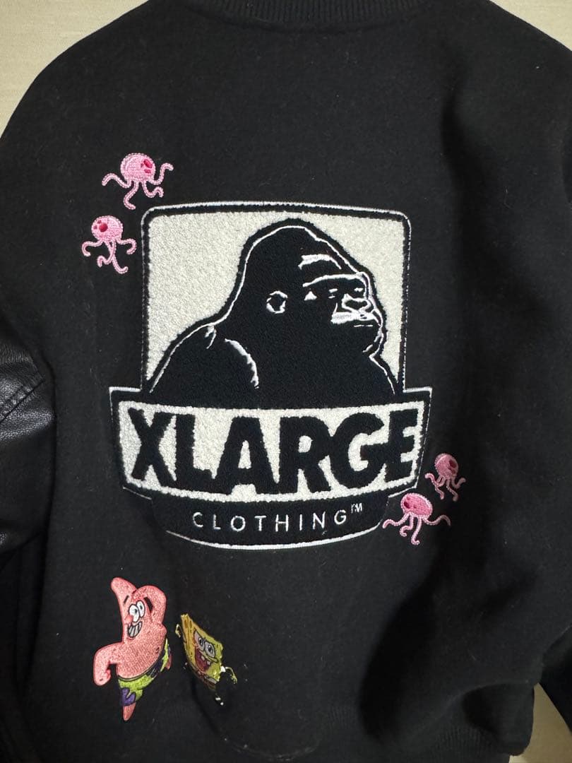 エクストララージスタジャン　 スポンジボブXLARGE×SpongeBob