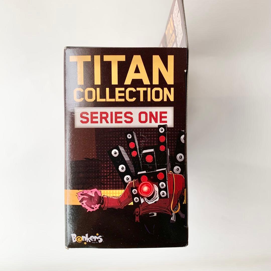 箱破損 Skibidi トイレタイタン フィギュア3体セット 正規品 ブラック