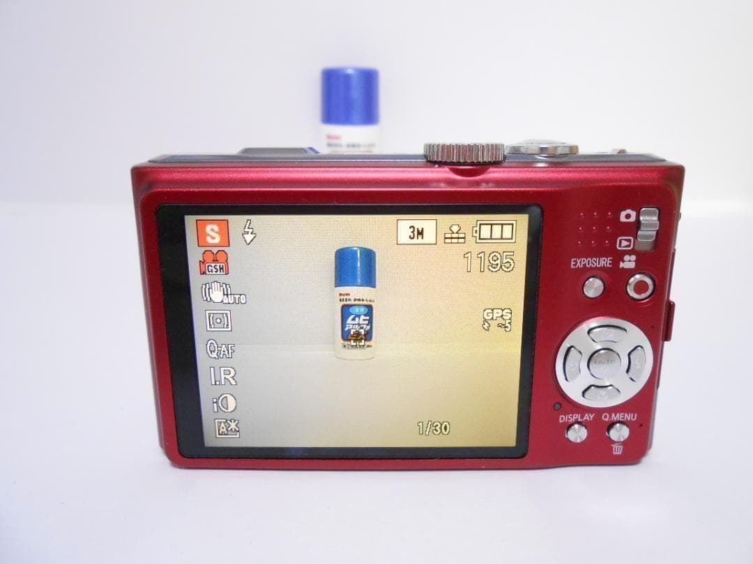 お値下げ歓迎・美品】Panasonic LUMIX DMC-TZ10 レッド - メルカリ