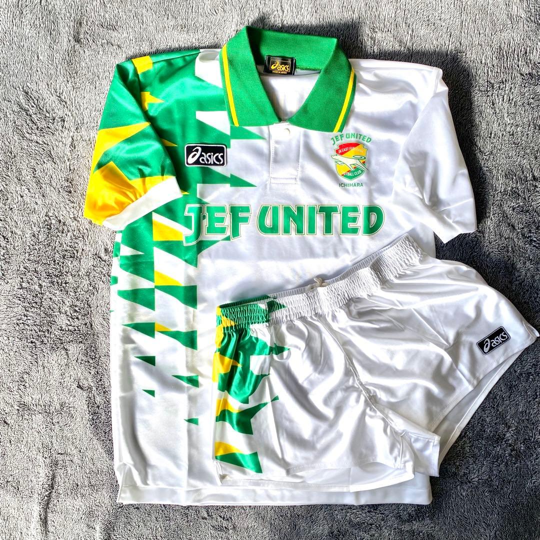 J初期モデル／新品上下セット】ジェフ市原 93／94（A）アシックス