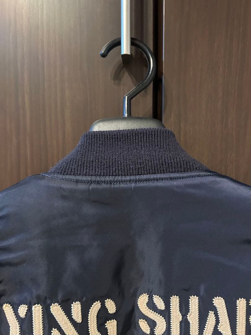 AVIREX/ アヴィレックス　MA-1 フライングシャーク　ロイヤル　Mサイズ