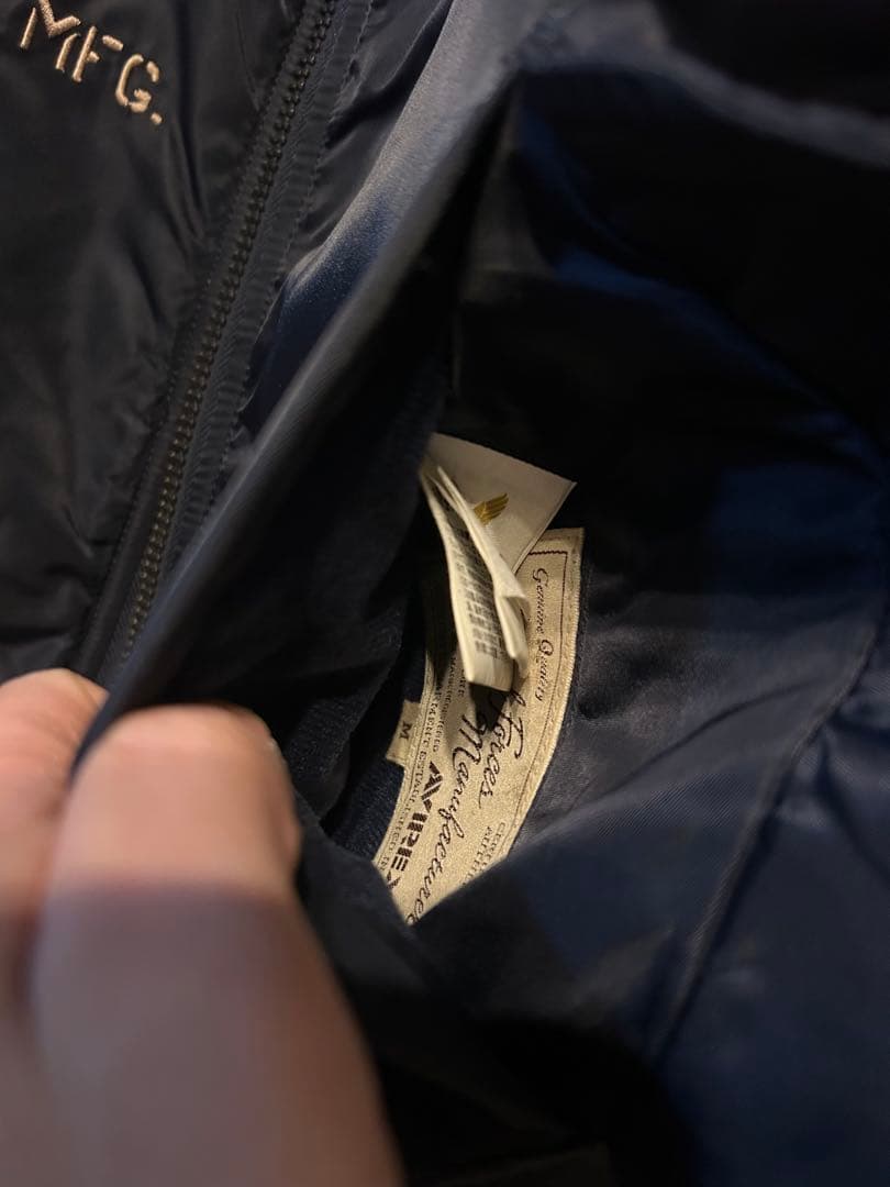 AVIREX/ アヴィレックス　MA-1 フライングシャーク　ロイヤル　Mサイズ