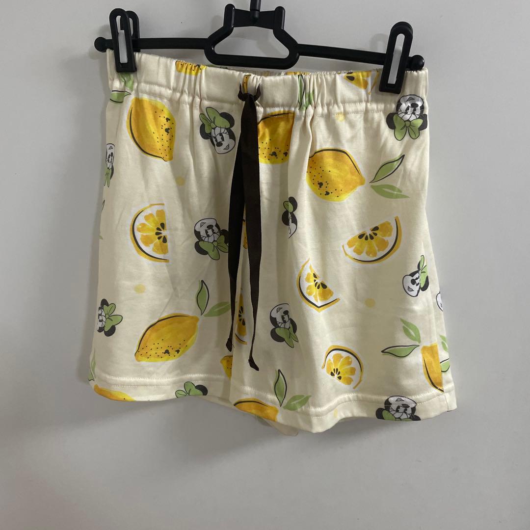 レモン柄 半袖シャツ＆ショートパンツセット - メルカリ