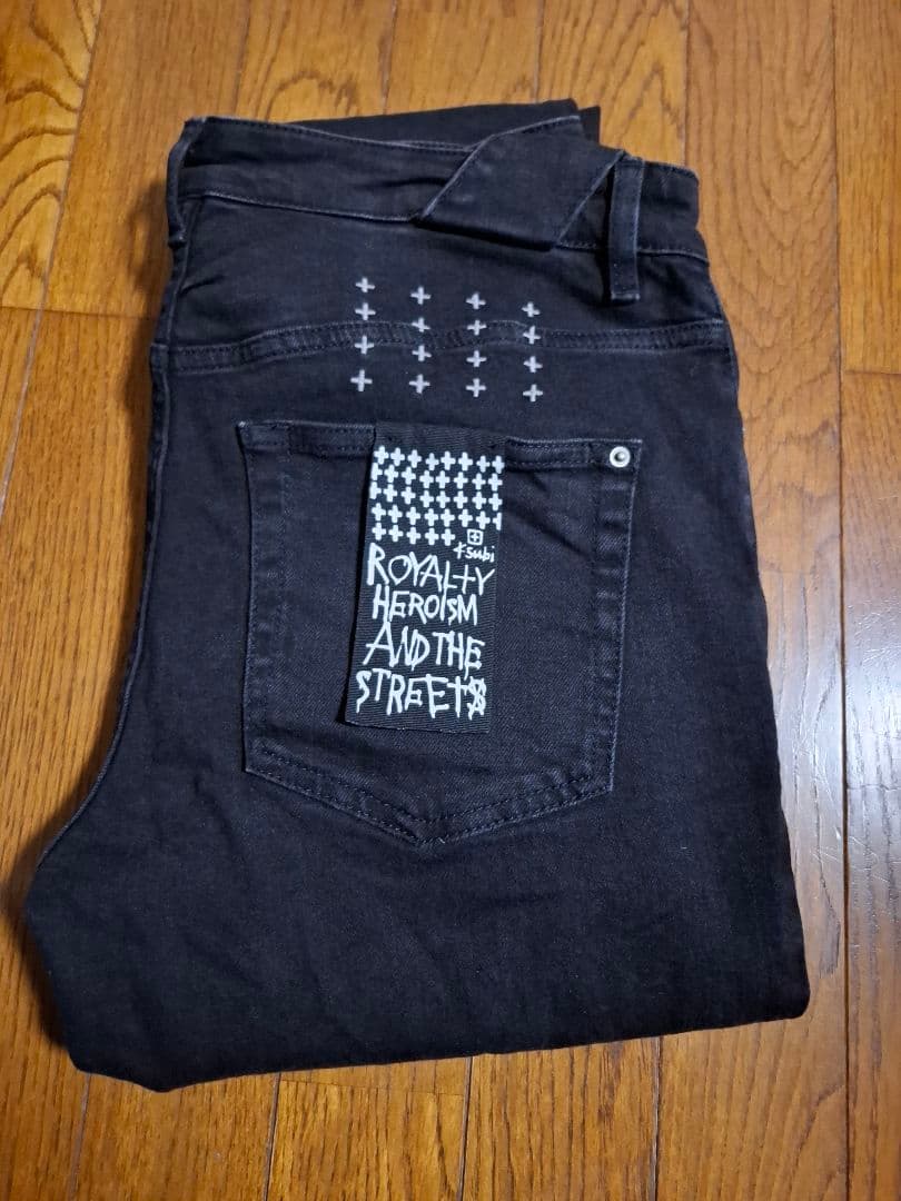 Ksubi Men's Black Chitch Krow Slim Fit Stretch Denim Jeans