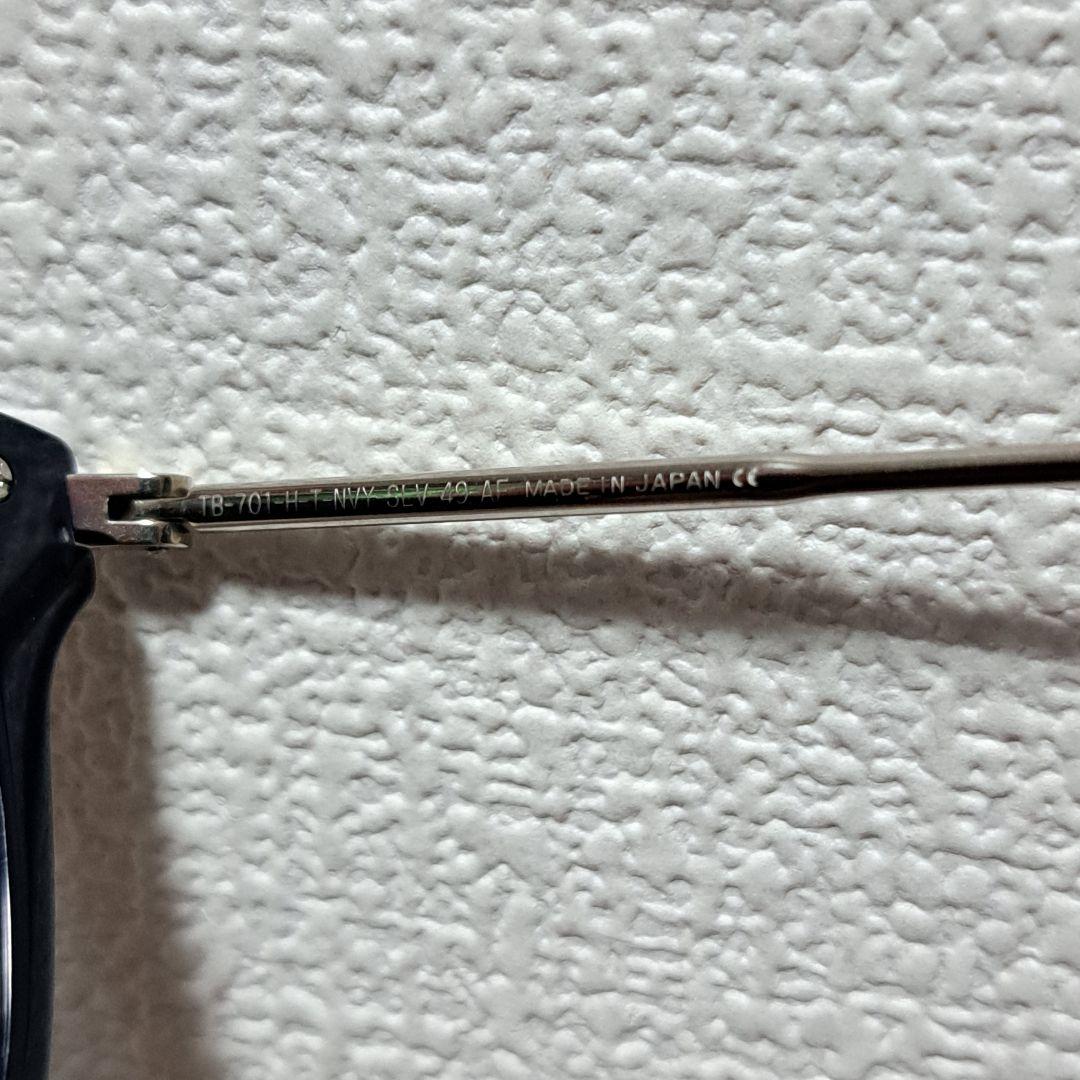 定価 5万円 超美品 THOM BROWNE TB-701 サングラス