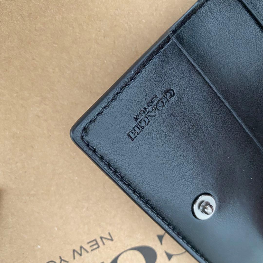 ★ 新品 COACHキーケース コーチ ブラック キーケース