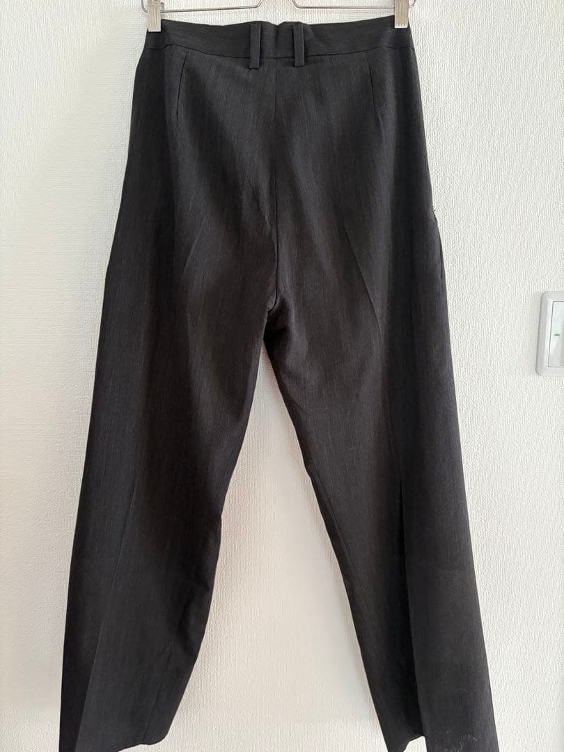 MAATEE&SONS H WOOL 無双　スラックス　ブラック サイズ1