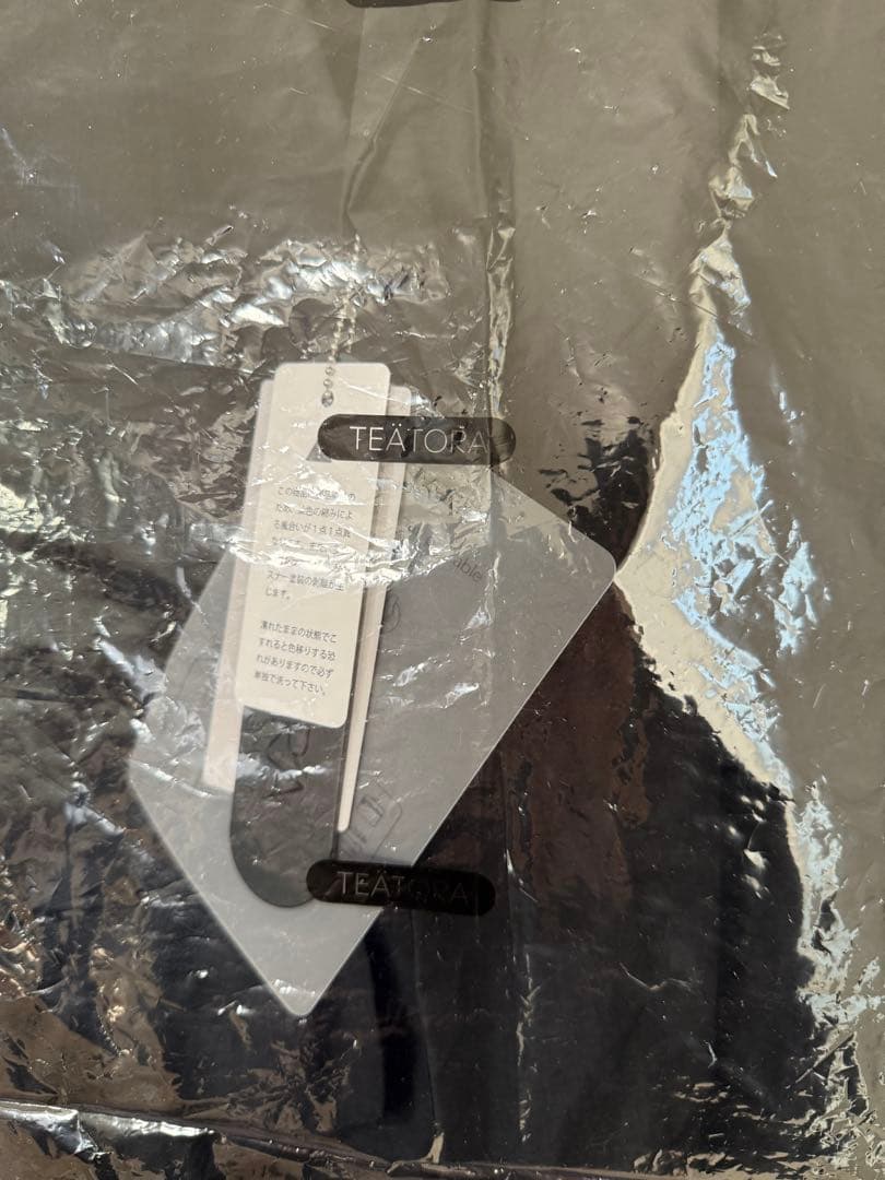 【美品】TEATORA DEVICE COAT デバイスコート OVY 黒 2