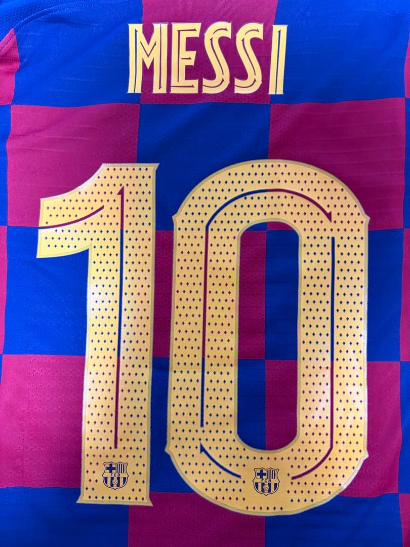 19-20 バルセロナ メッシ 選手支給 NIKEオフィシャルユニフォーム