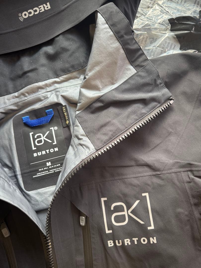 Burton ak Mホバー ジャケット hover jacket 黒 日本正規