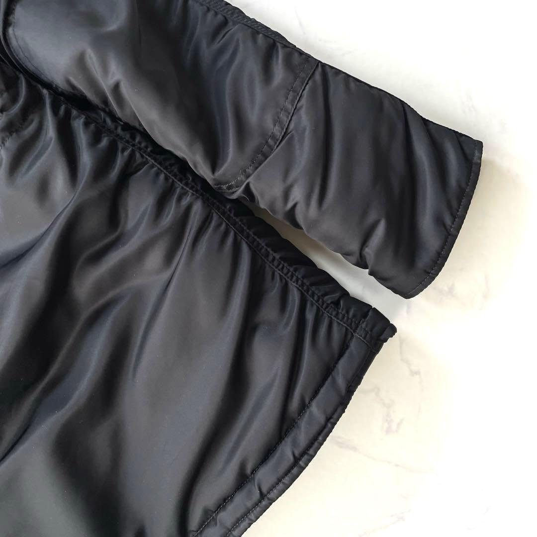 アルファインダストリーズ N-3B ファー ボア ジャケット S ブラック