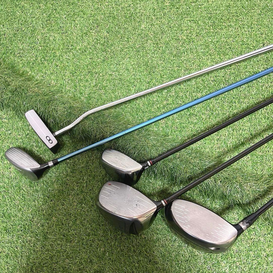 初心者オススメ タイトリスト ピン他 お買得豪華14本 メンズゴルフクラブセット