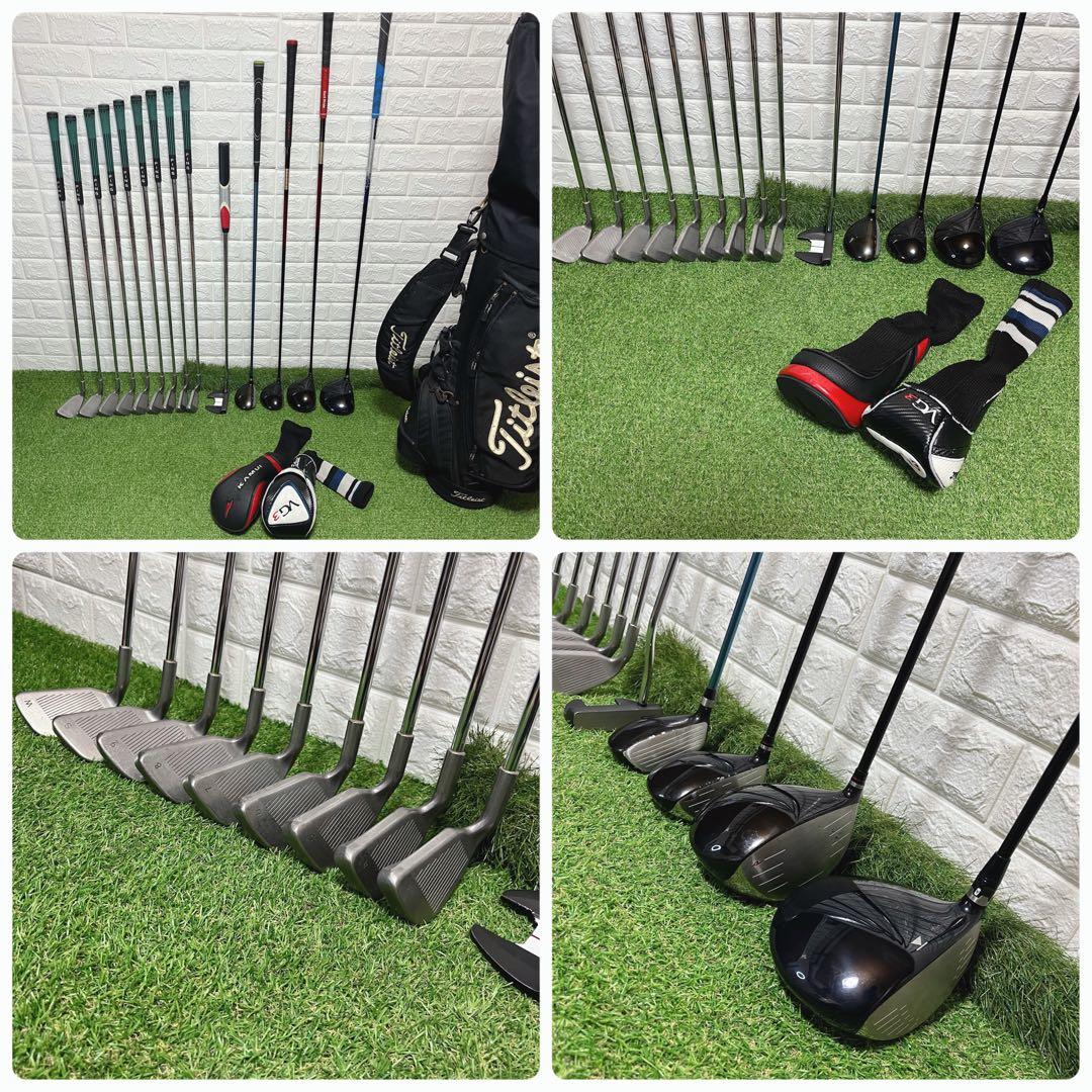 初心者オススメ タイトリスト ピン他 お買得豪華14本 メンズゴルフクラブセット