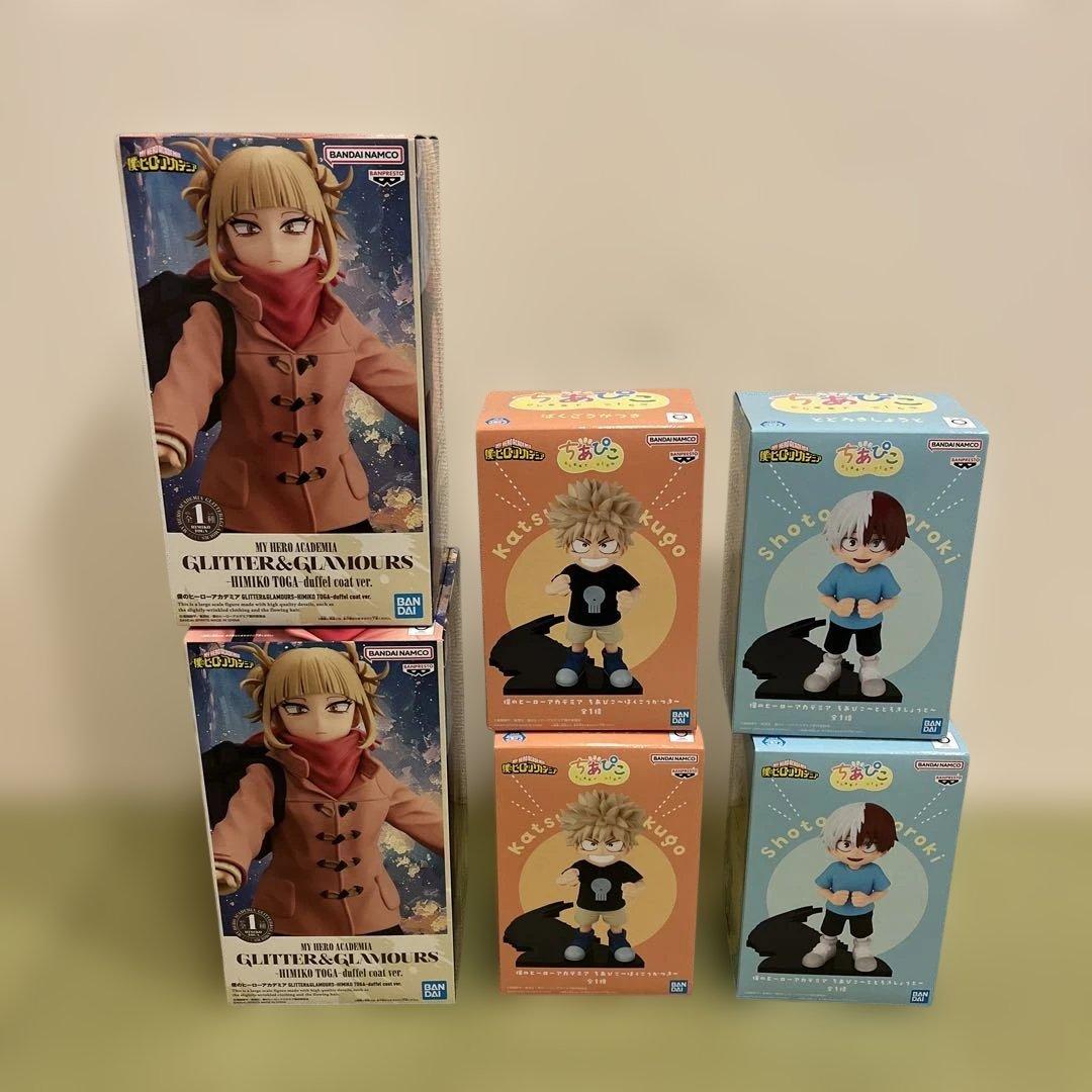 僕のヒーローアカデミア フィギュア ちあぴこ グリグラ 6個セット