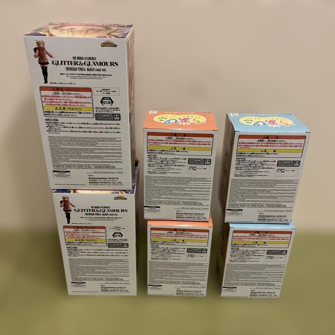 僕のヒーローアカデミア フィギュア ちあぴこ グリグラ 6個セット