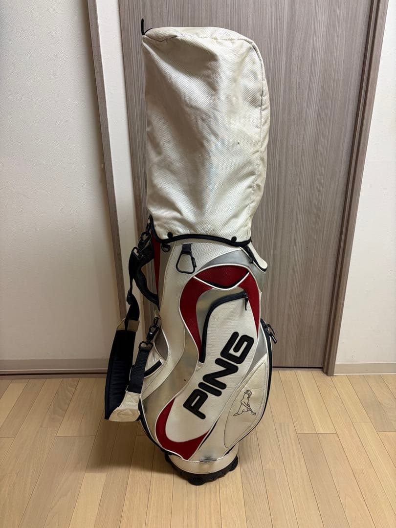 初心者向けメンズゴルフクラブセット PINGキャディバッグ　おまけ付き