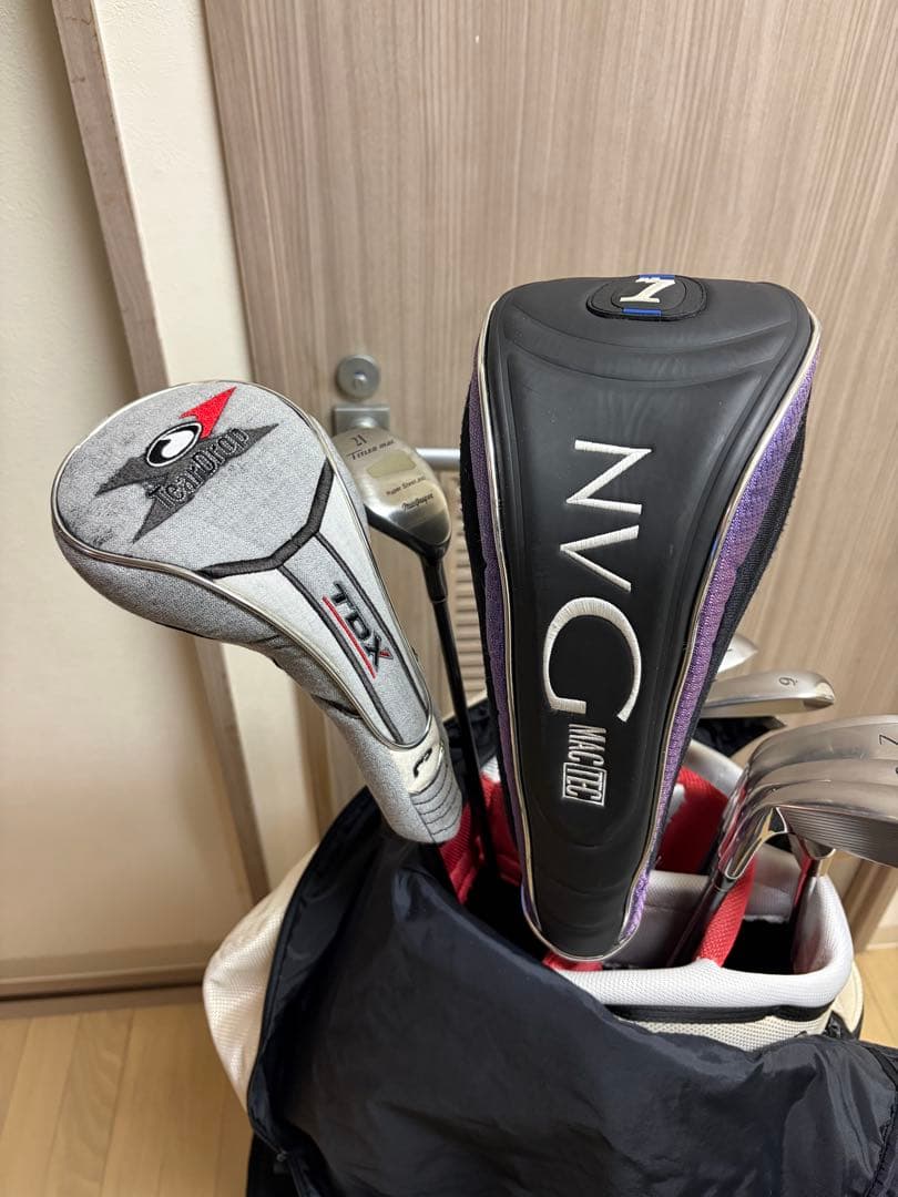 初心者向けメンズゴルフクラブセット PINGキャディバッグ　おまけ付き