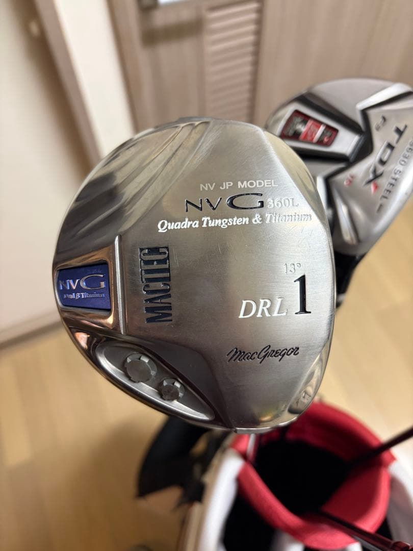 初心者向けメンズゴルフクラブセット PINGキャディバッグ　おまけ付き