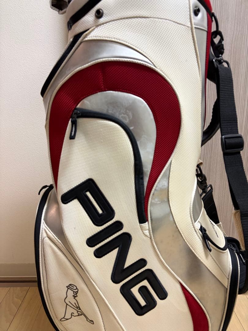 初心者向けメンズゴルフクラブセット PINGキャディバッグ　おまけ付き