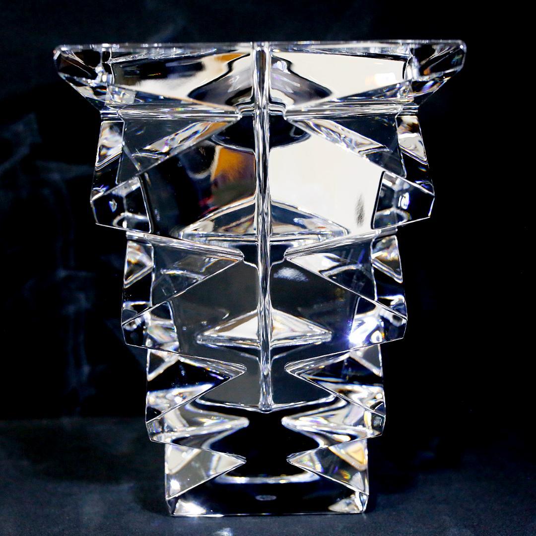 【極美品 送料込み】バカラ トテム クリスタル フラワーベース 花瓶