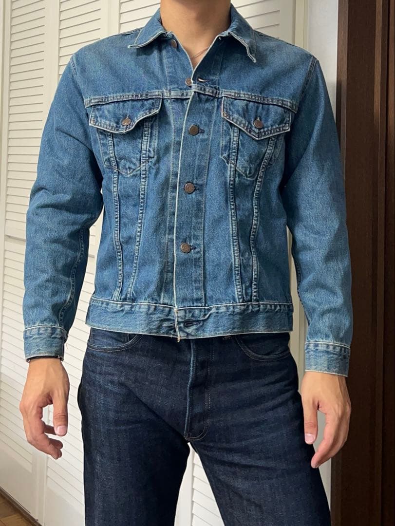 【Levi’s】70505 90s USA製 42 デニムジャケット 4th