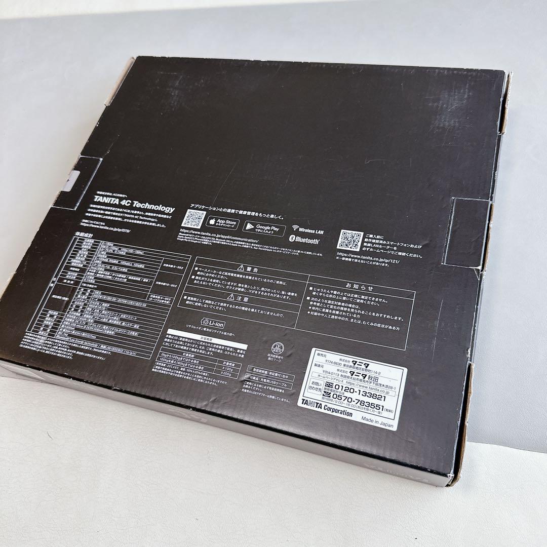 美品★タニタ 体組成計 インナースキャンデュアルRD930L ブラック