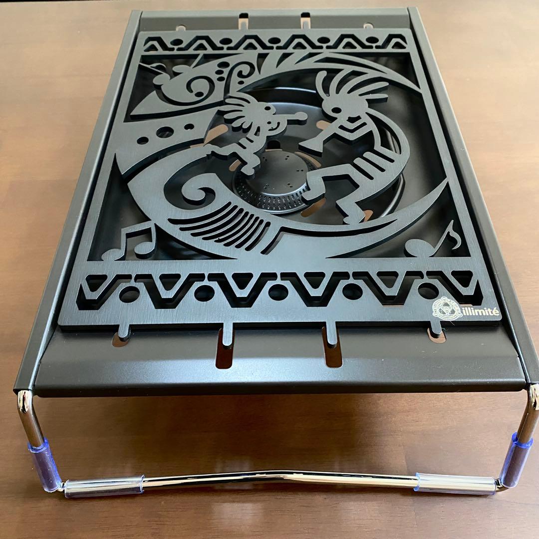 ⭕️お得セット　スノーピーク　フラットバーナー五徳ゴトク+アシナガプレート