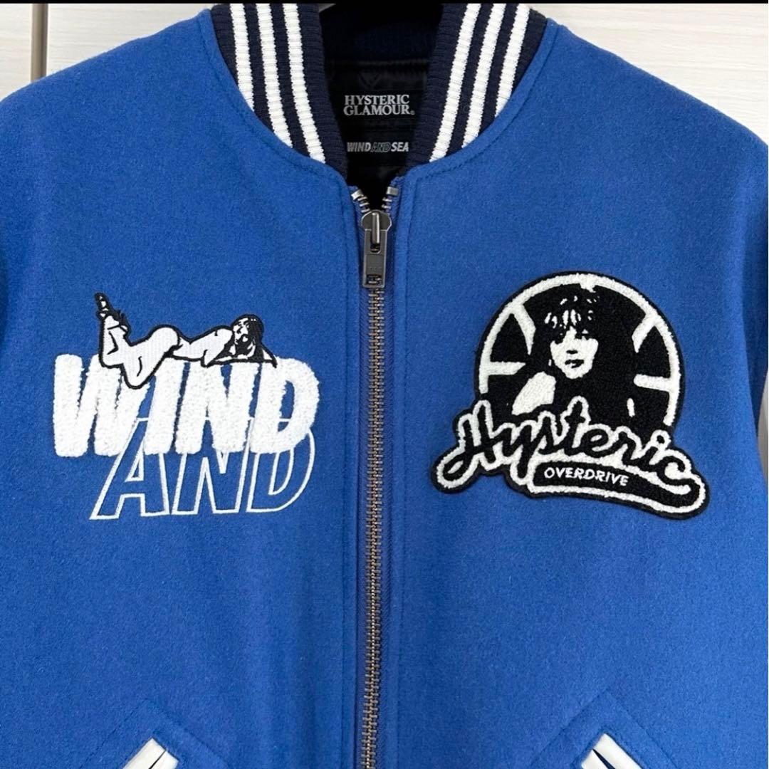 WIND AND SEA HYSTERIC GLAMOUR スタジャン