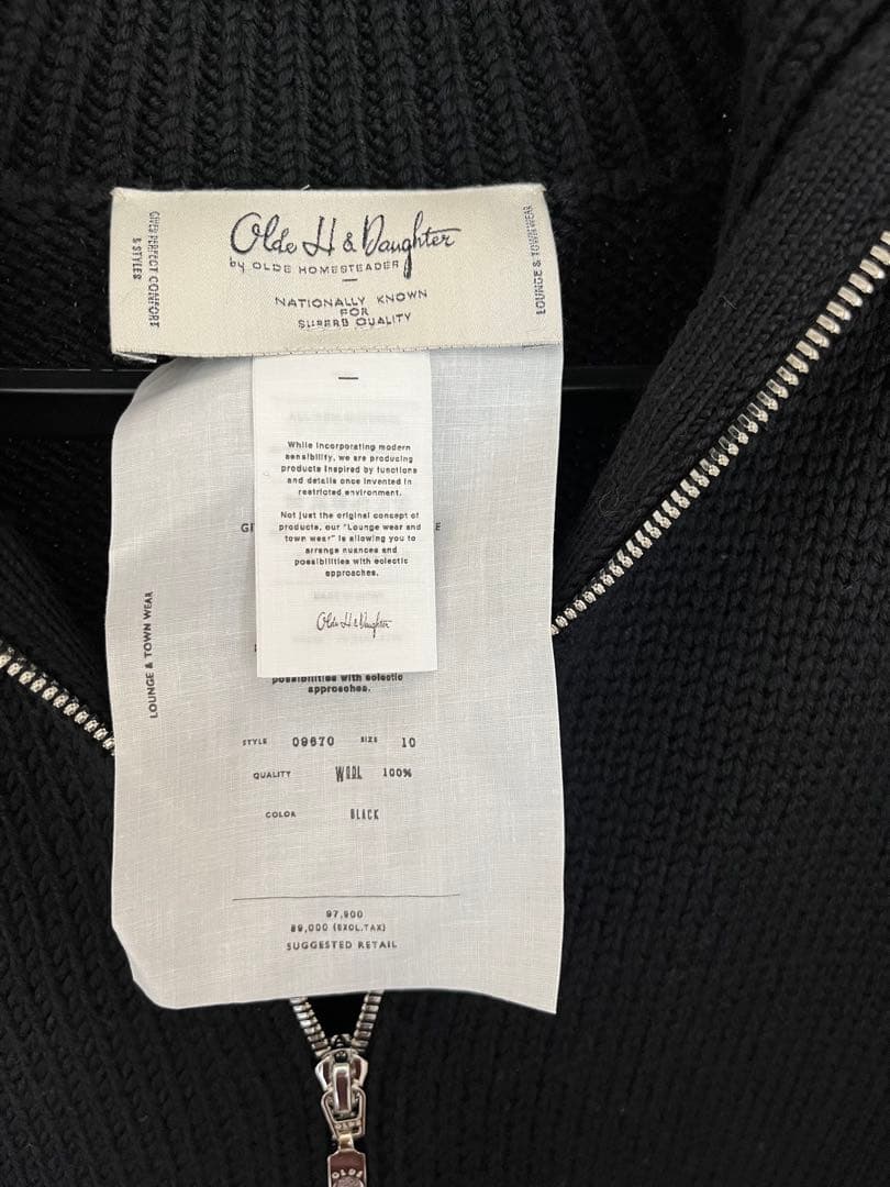 新品】OldeH&Daughter／ドーター ドライバーズニットジャケット - メルカリ