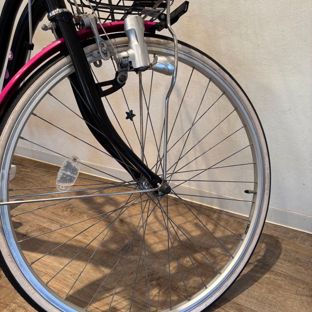 ブリヂストン キッズ自転車 ワイルドベリー 24インチ★カバー付き★ブラック