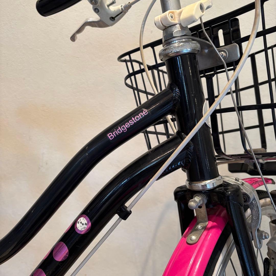 ブリヂストン キッズ自転車 ワイルドベリー 24インチ★カバー付き★ブラック