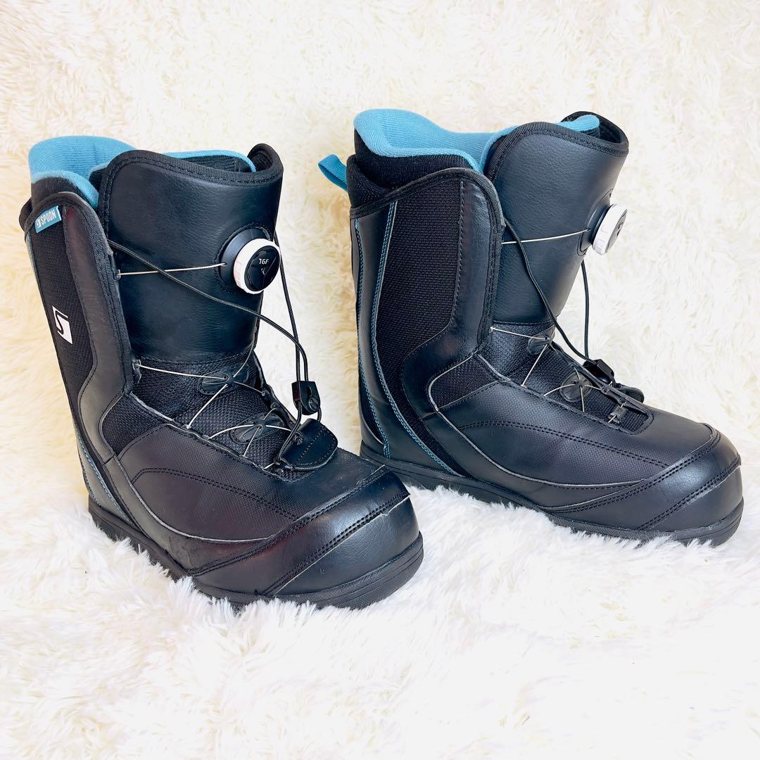 SPOON スプーン スノーボードブーツ BOA ブラック 27〜27.5cm