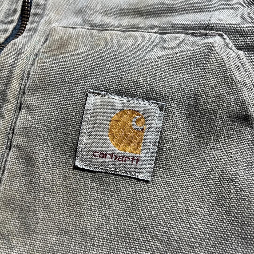 90s 星タグ USA製 ブラウン カーハート ベスト ダックM