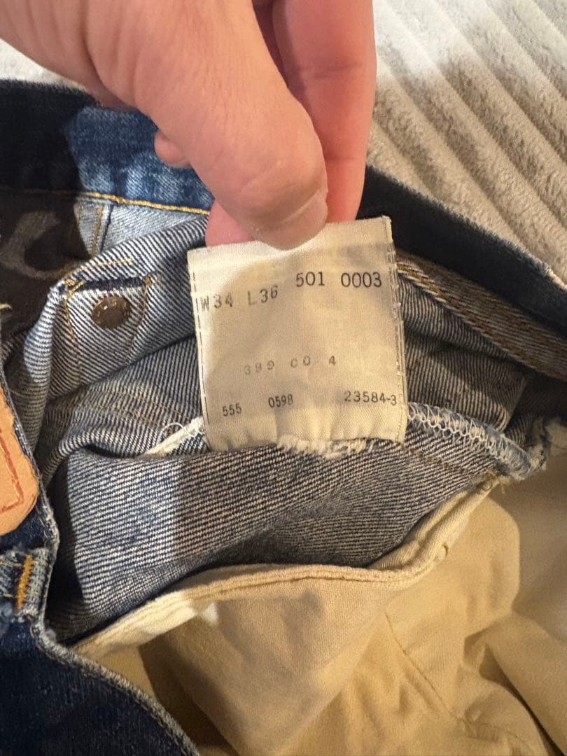 Levi's 501XX バレンシア製　W34L36