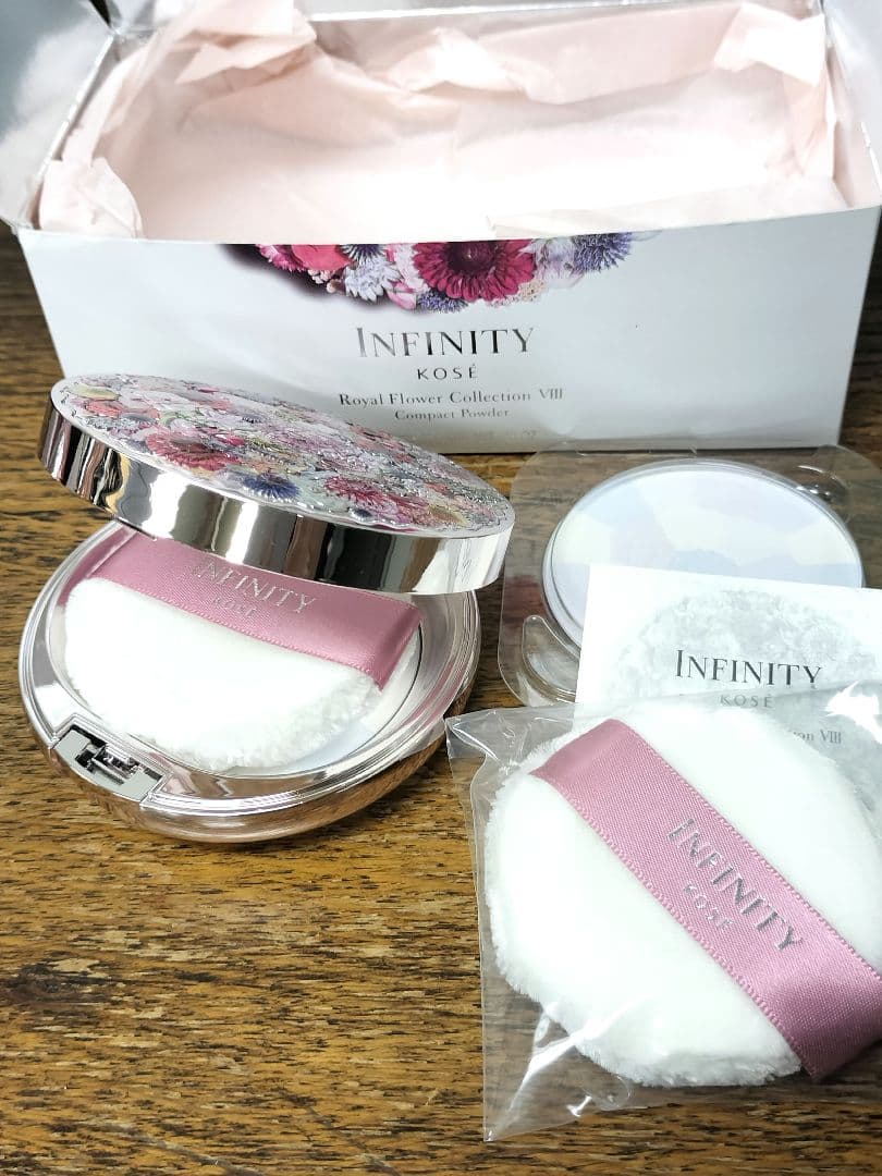 INFINITY KOSE ルースパウダー 花柄デザイン インフィニティVⅢ